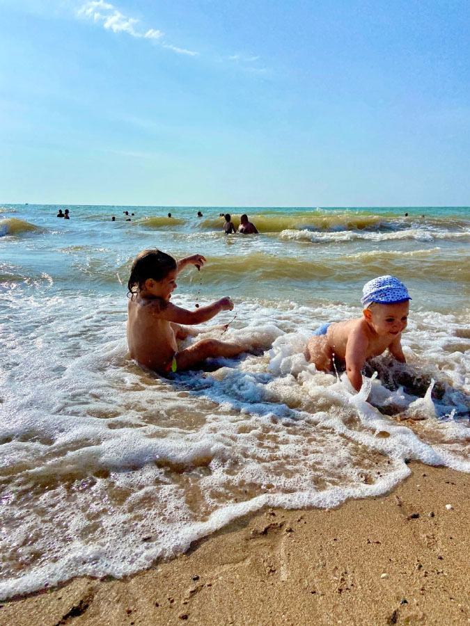 Отдых в Крыму с детьми: Песчаное