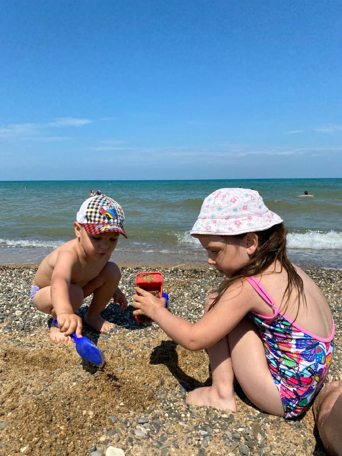 Отдых с детьми у моря в Песчаном 