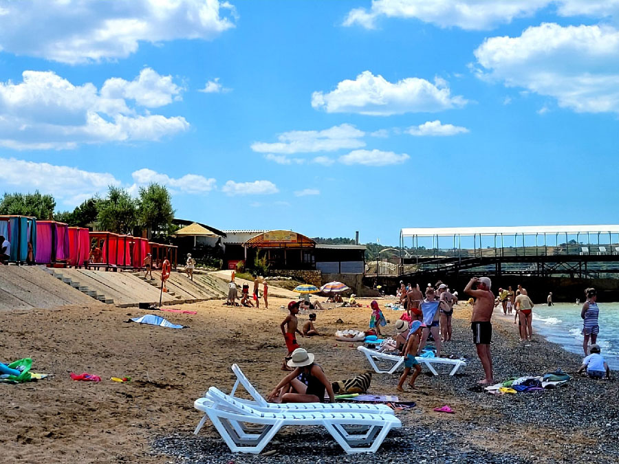 Песчаные пляжи в Крыму